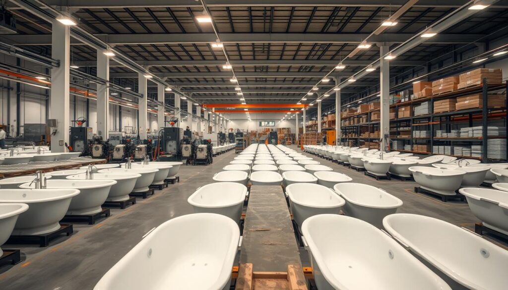 China bathtub manufacturing regions
