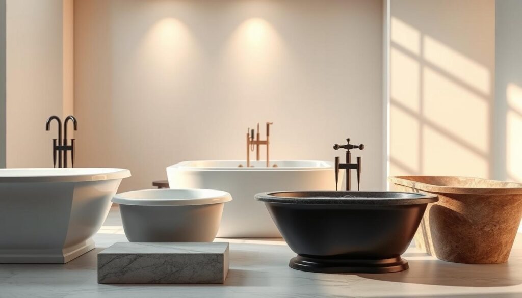 bathtub materials comparison